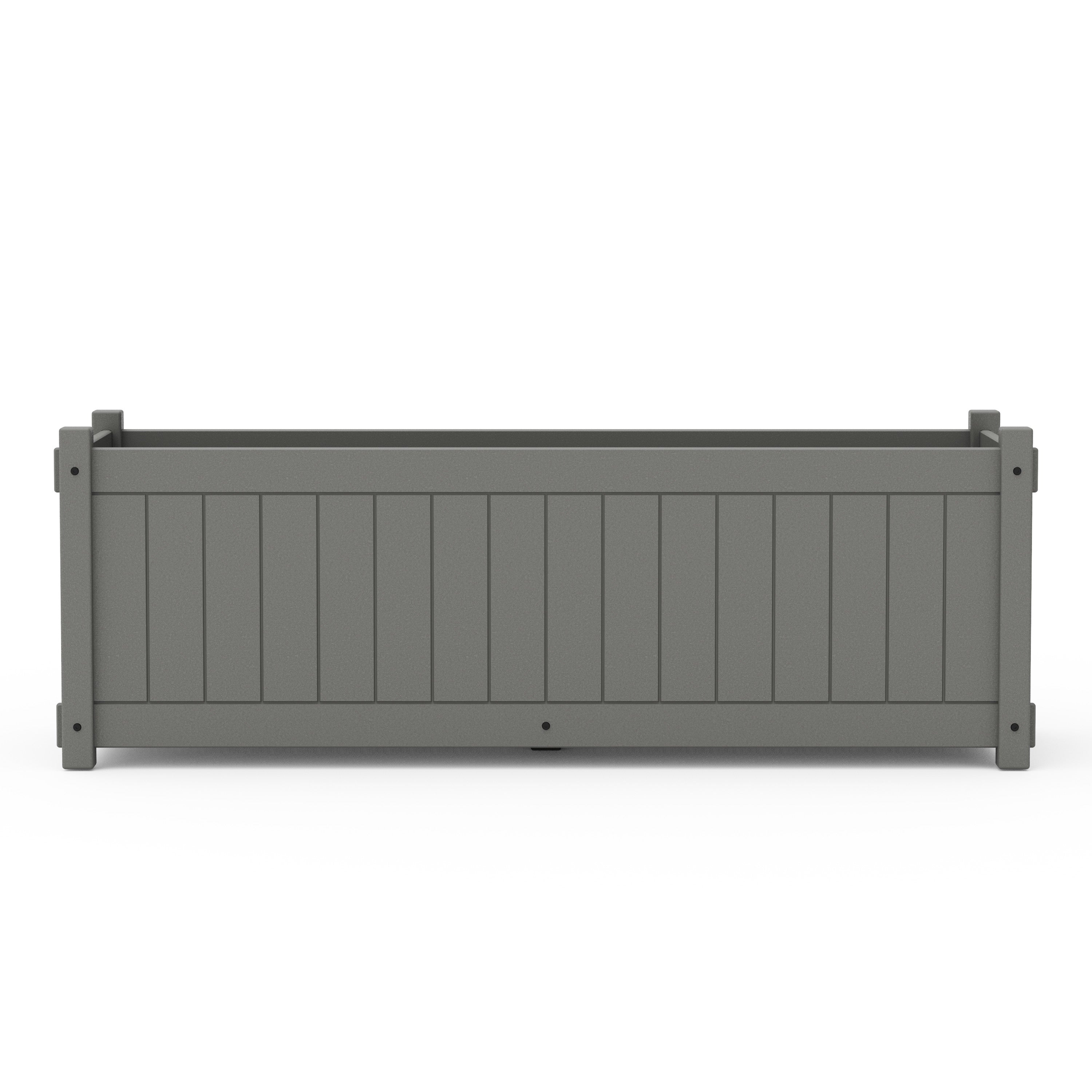 POLYWOOD® Vineyard Large Rectangle Triple Planter Box
