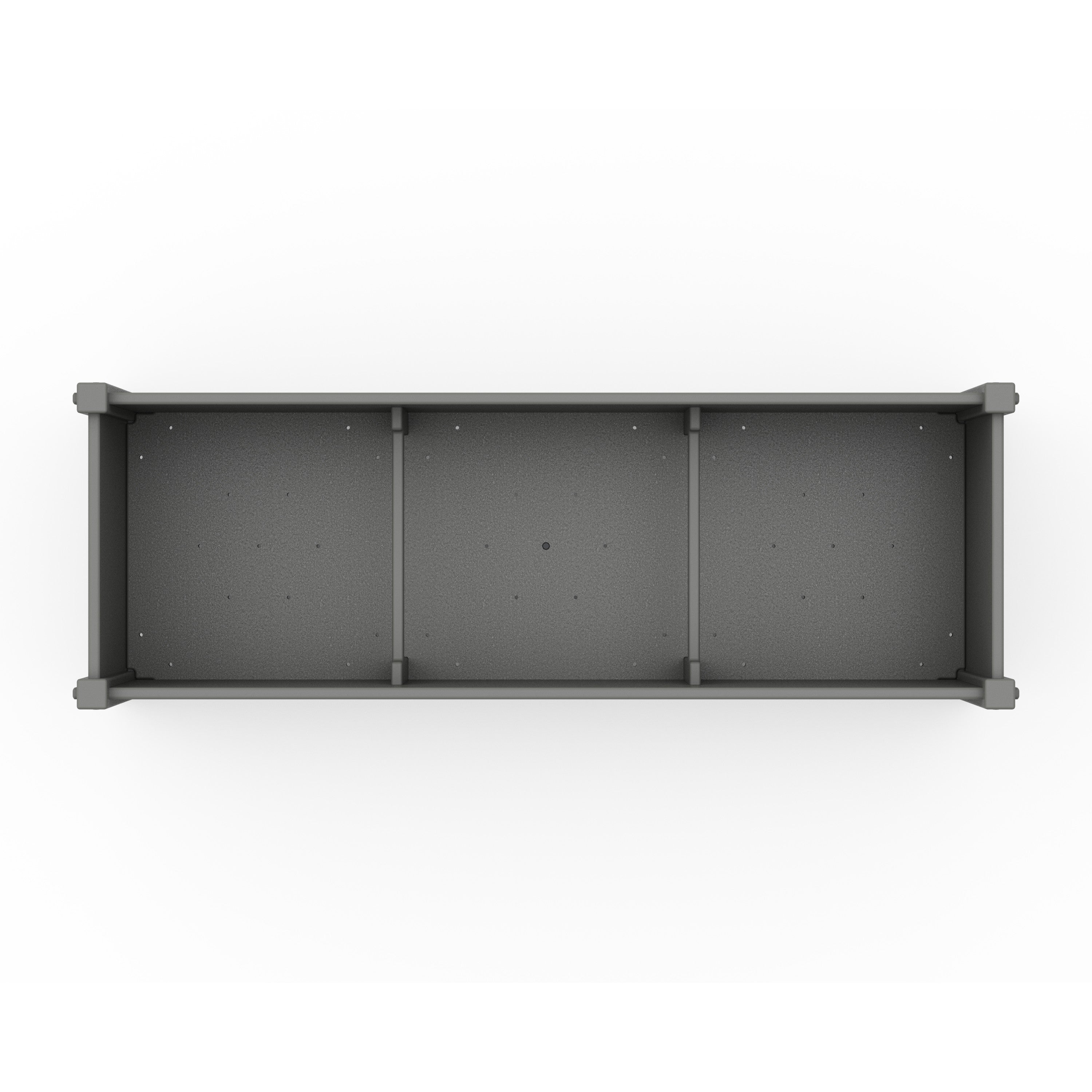 POLYWOOD® Vineyard Large Rectangle Triple Planter Box