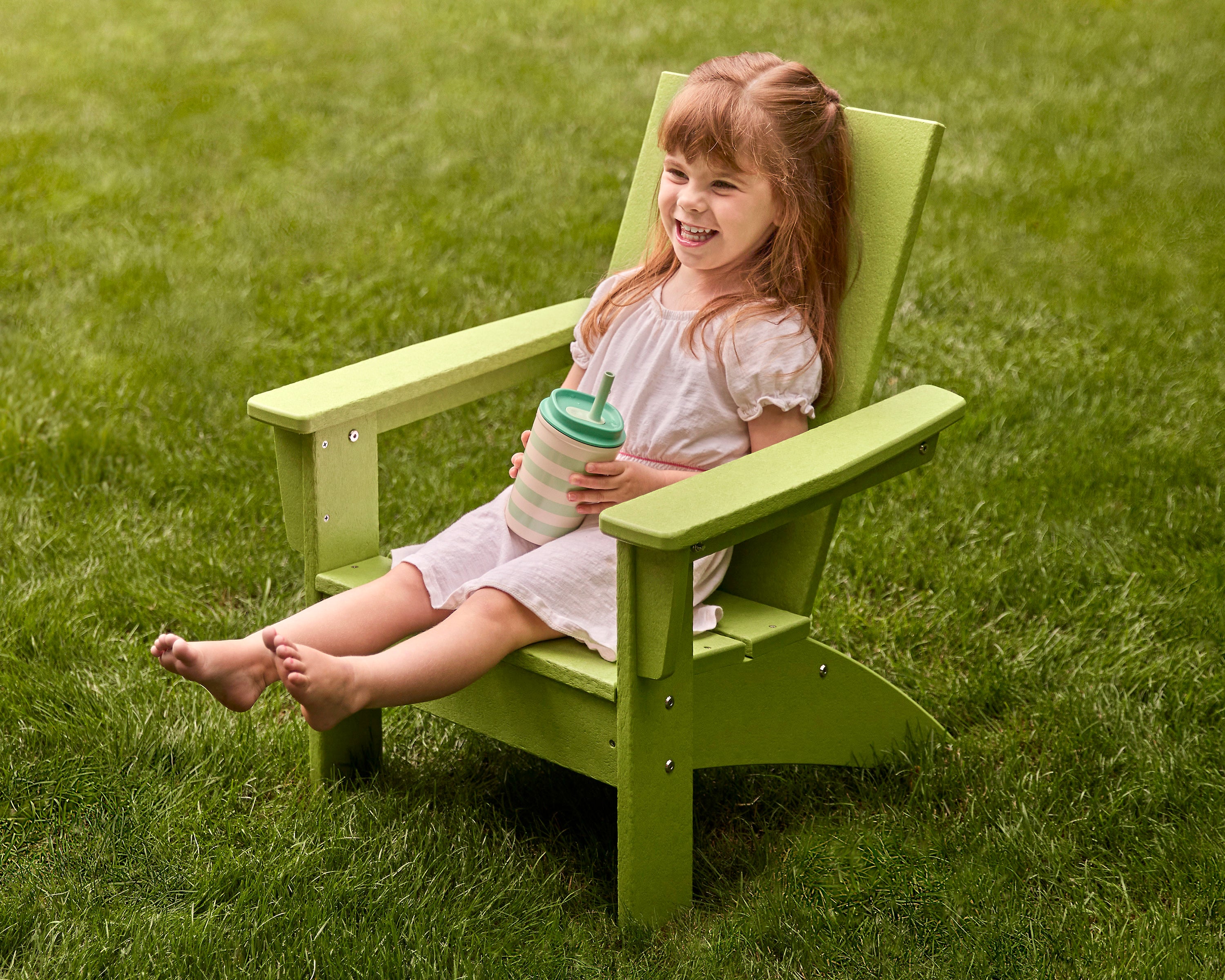 POLYWOOD® Kids Modern Adirondack Chair