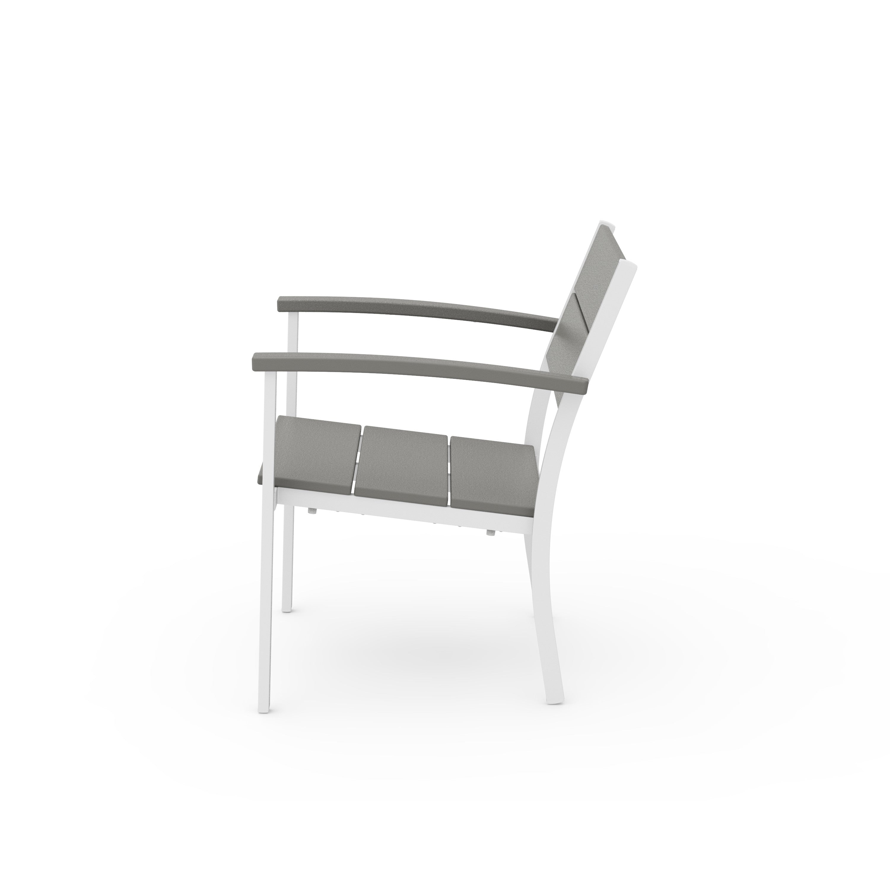POLYWOOD® Main Street Stacking Lounge Arm Chair