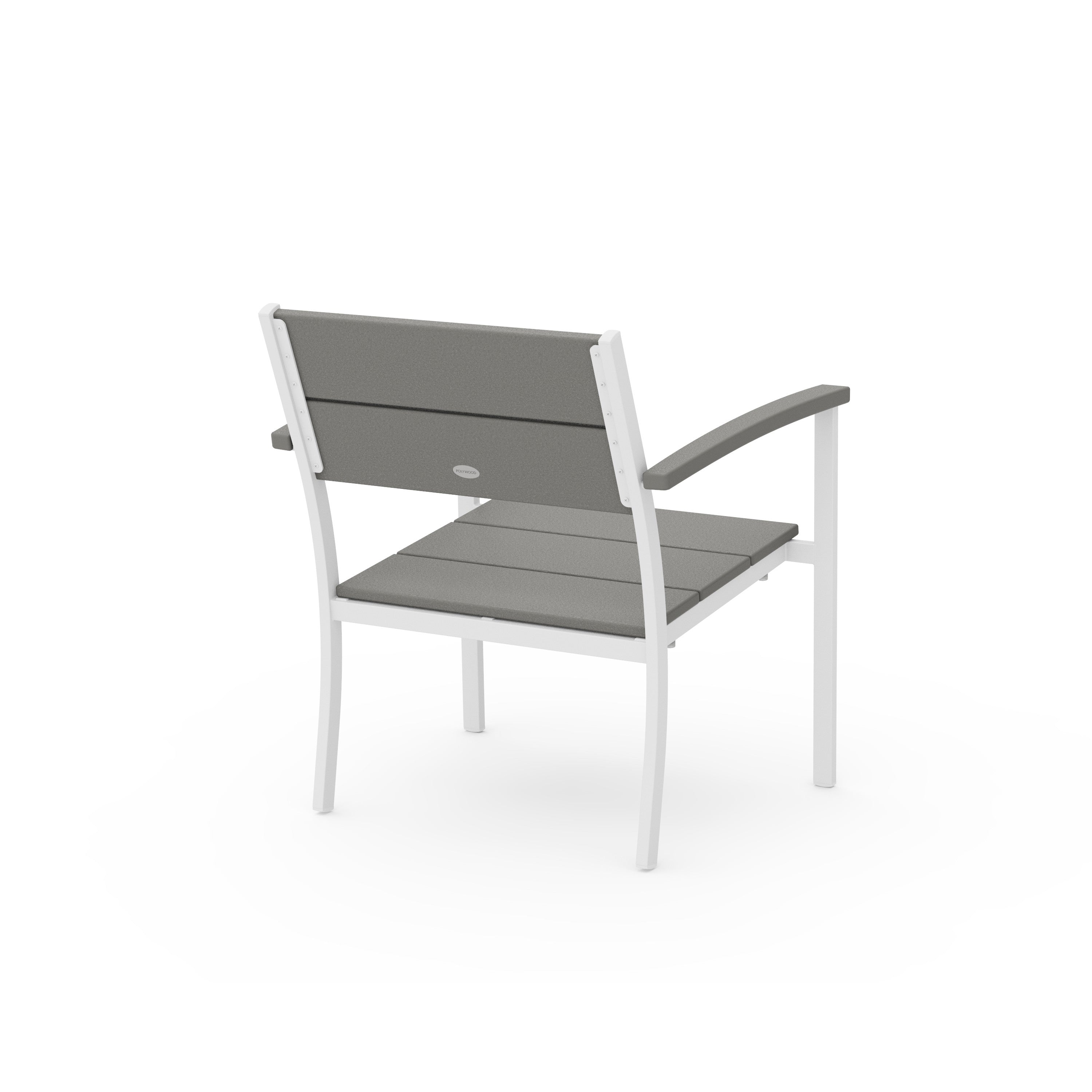 POLYWOOD® Main Street Stacking Lounge Arm Chair
