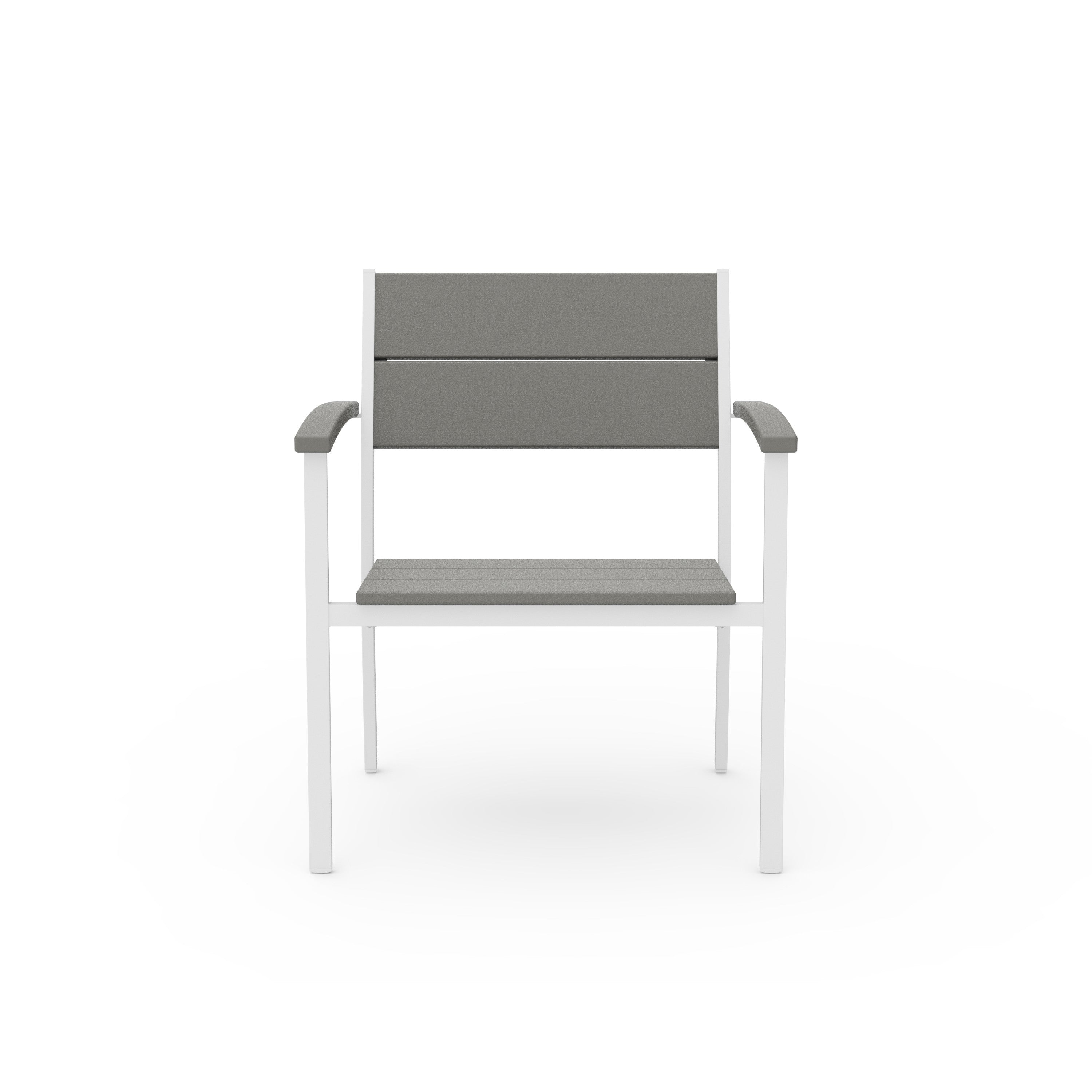POLYWOOD® Main Street Stacking Lounge Arm Chair