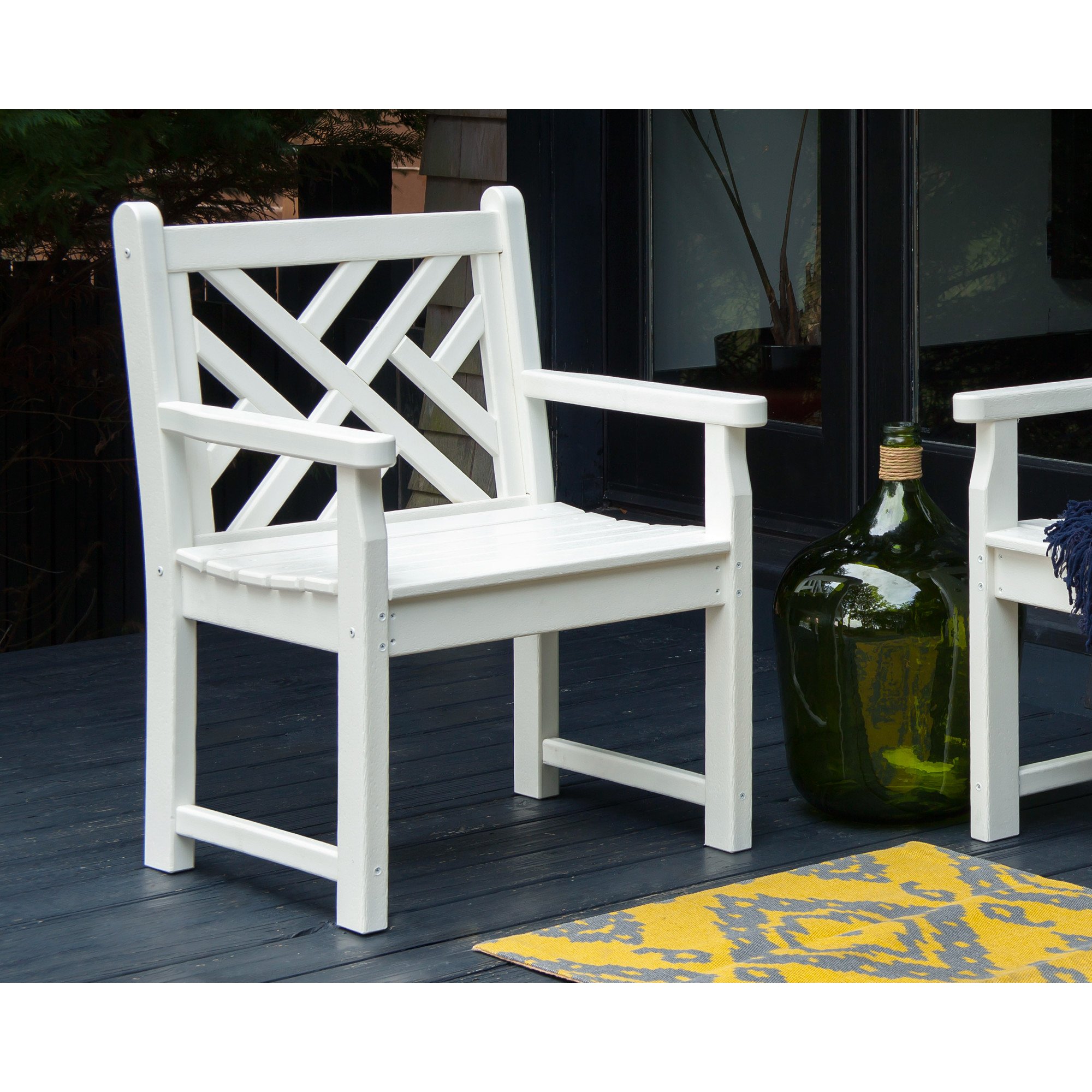 POLYWOOD® Chippendale 24 in Bench - Lifestyle View 3
