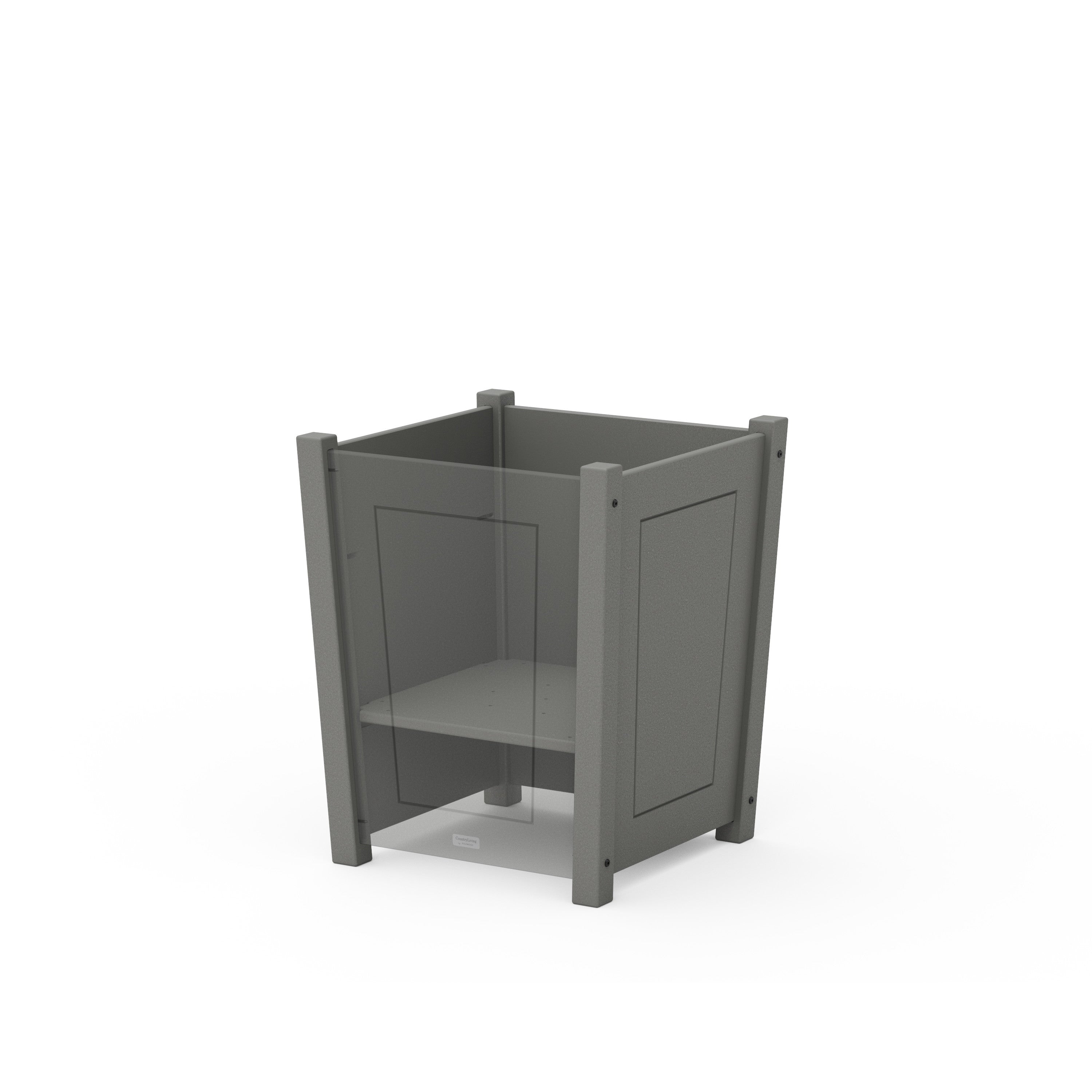 Country Living Large Tapered Square Short Planter Box