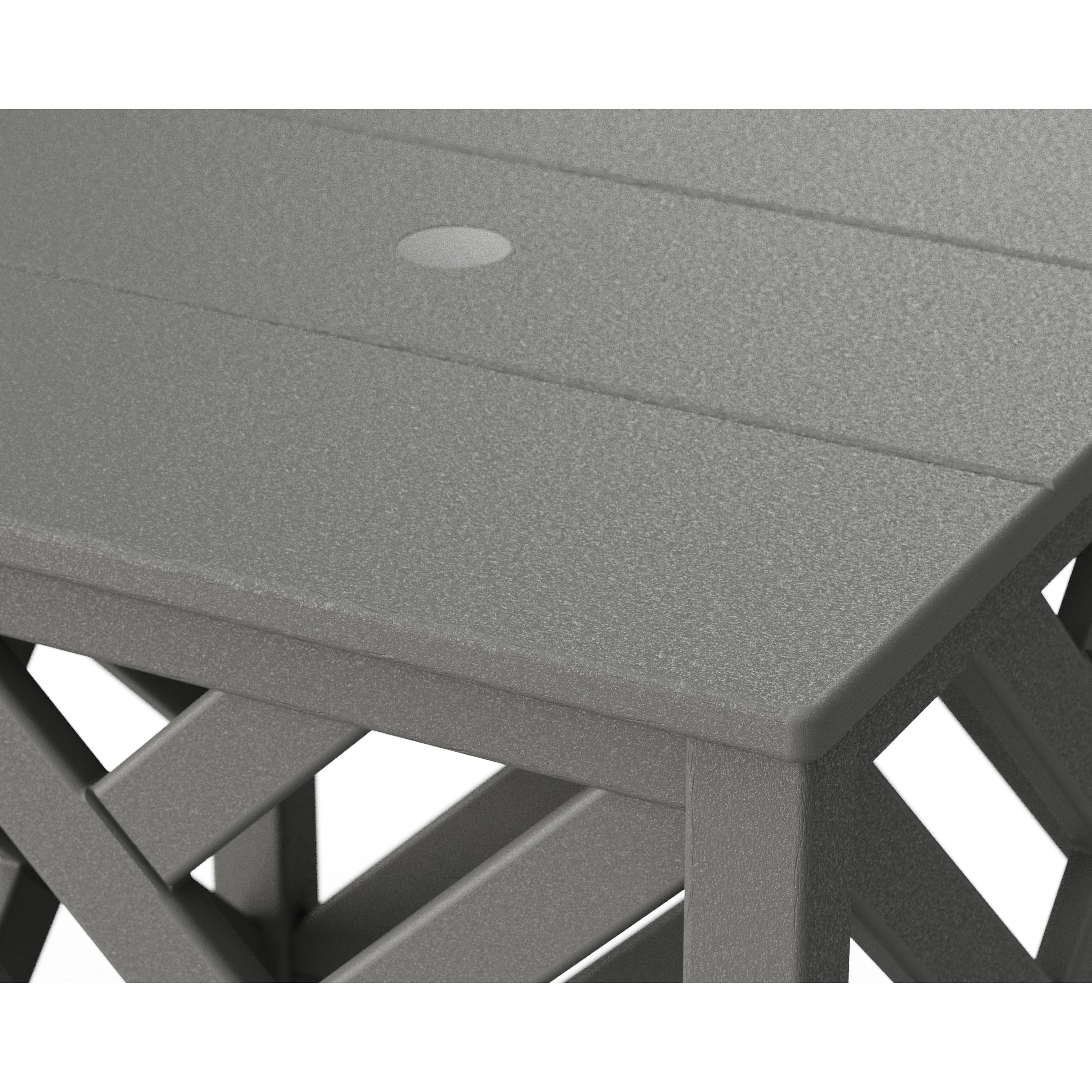 POLYWOOD® Chippendale Umbrella Stand Accent Table