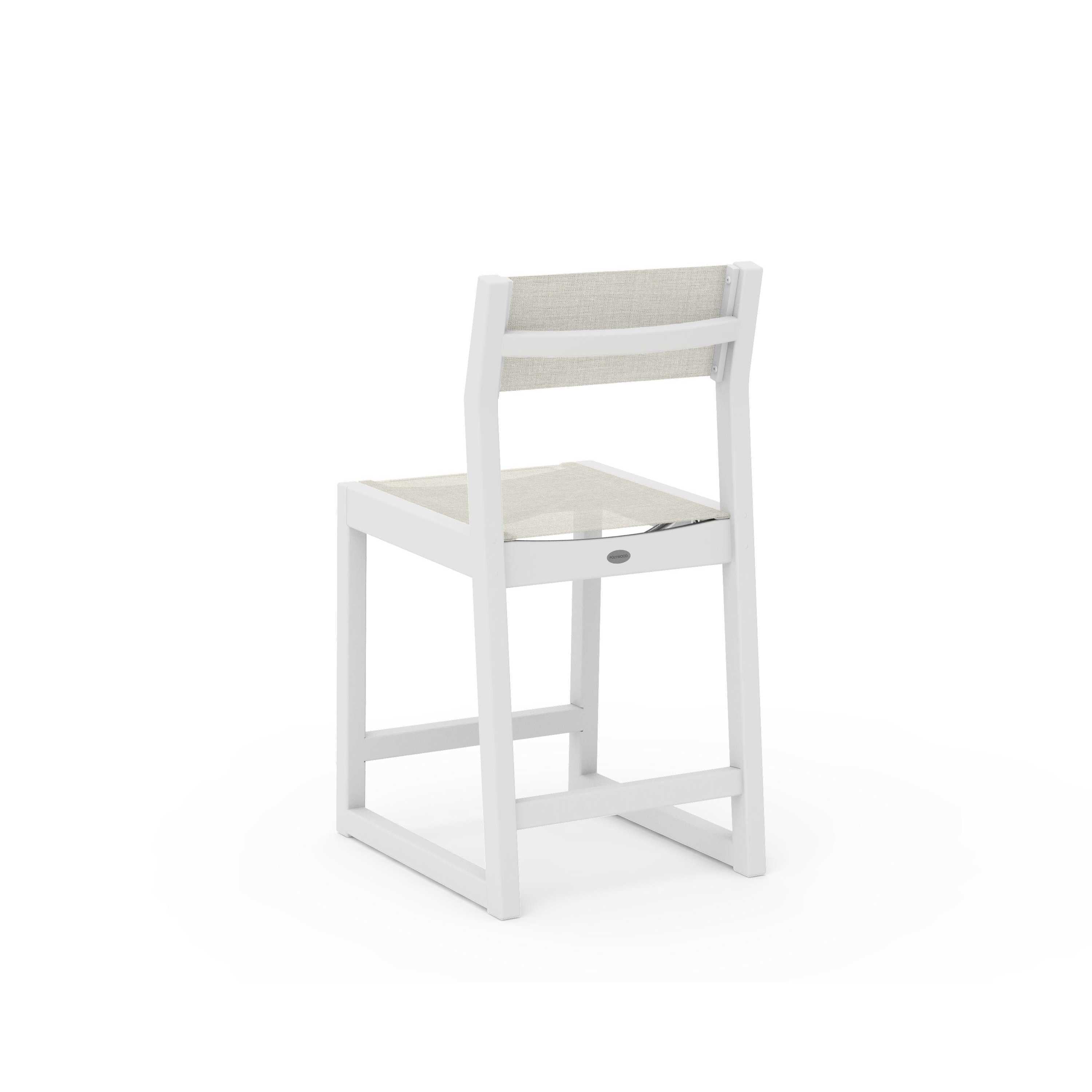 POLYWOOD® EDGE Sling Counter Side Chair