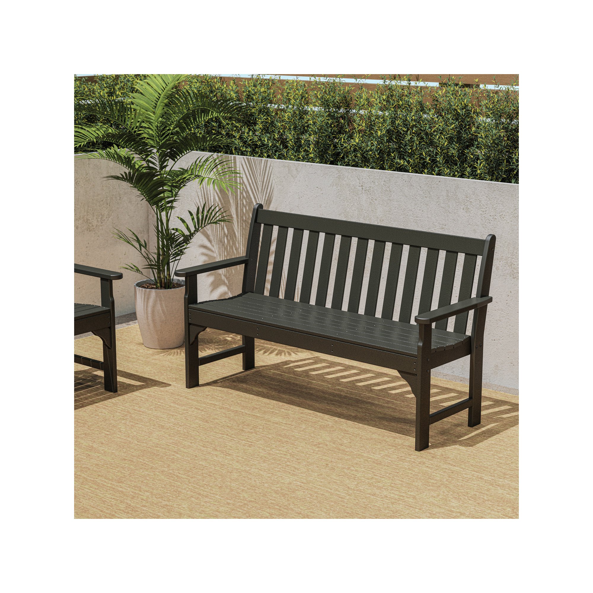 POLYWOOD® Vineyard 60 in Bench - Lifestyle View 1