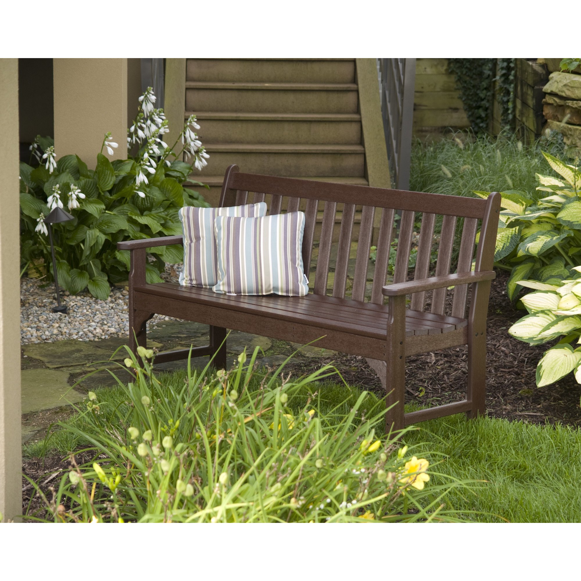 POLYWOOD® Vineyard 60 in Bench - Lifestyle View 4