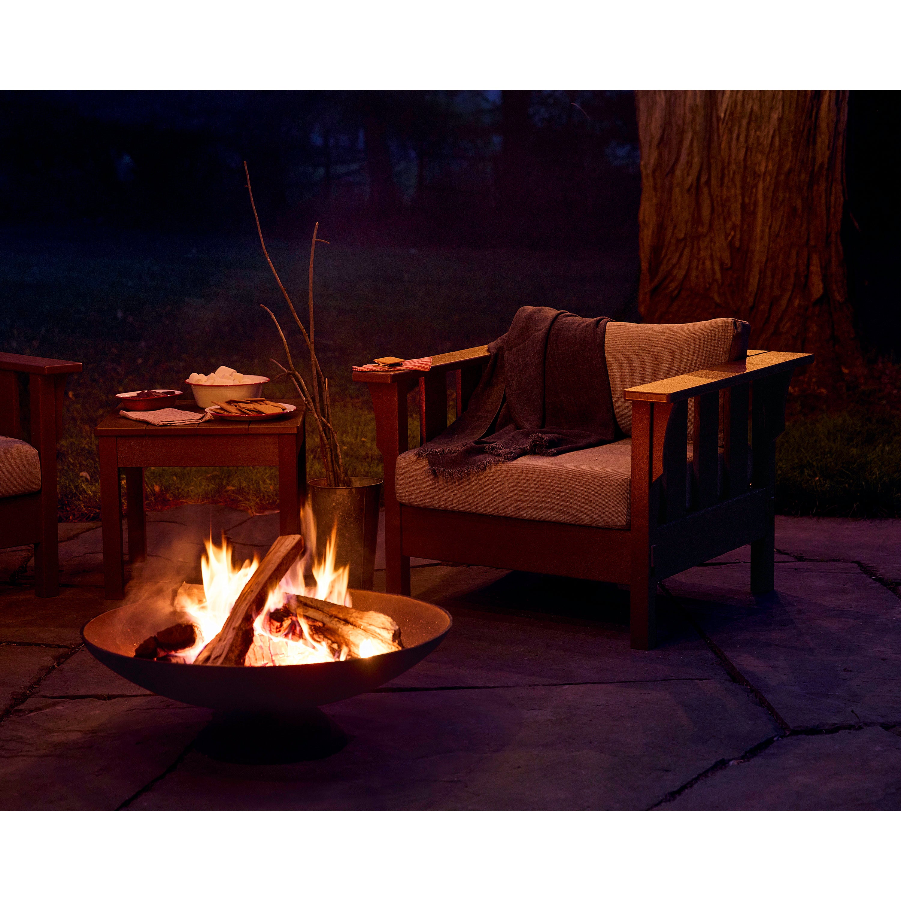 Martha Stewart by POLYWOOD Acadia Deep Seating Chair