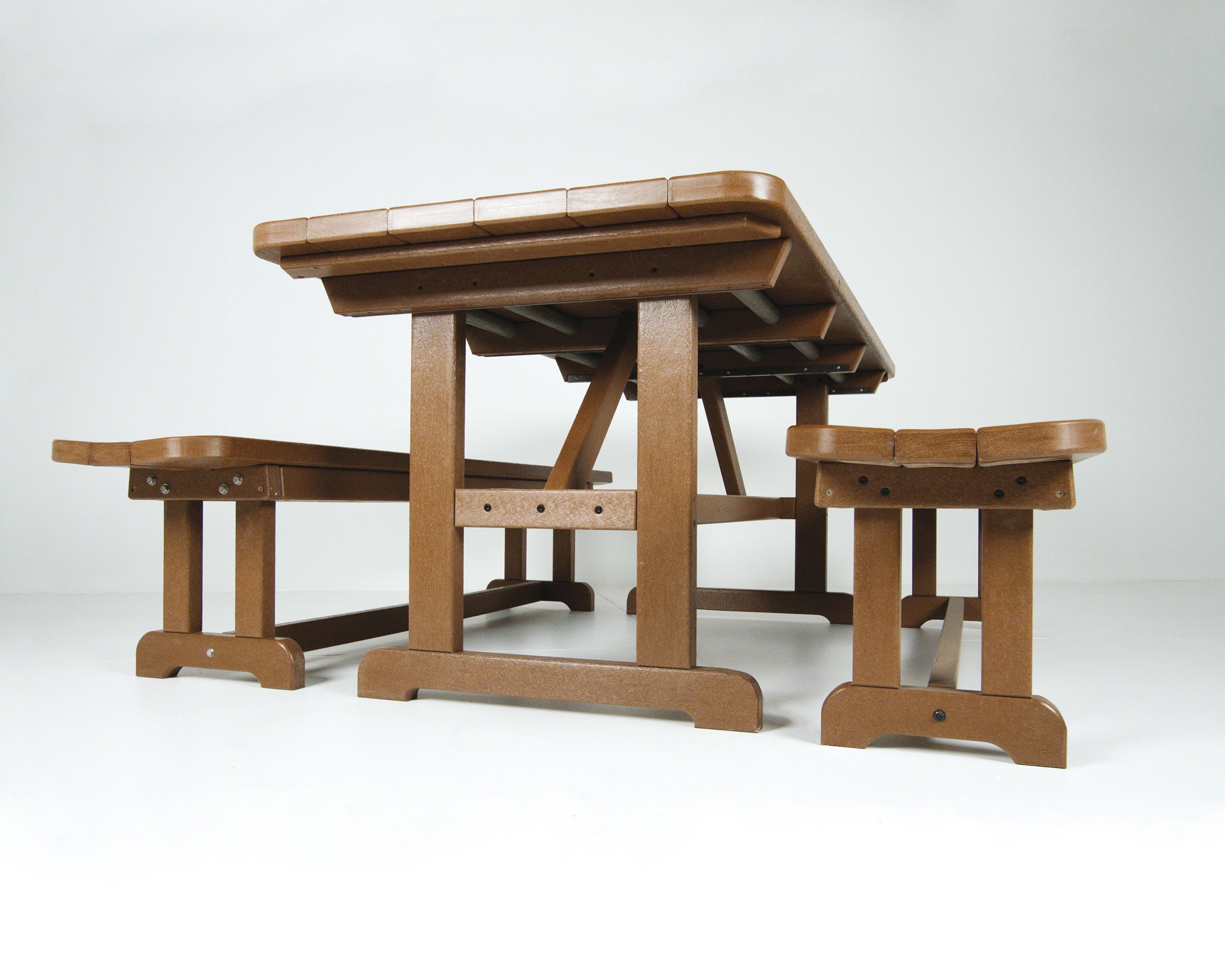 POLYWOOD® Park 72" Harvester Backless Bench