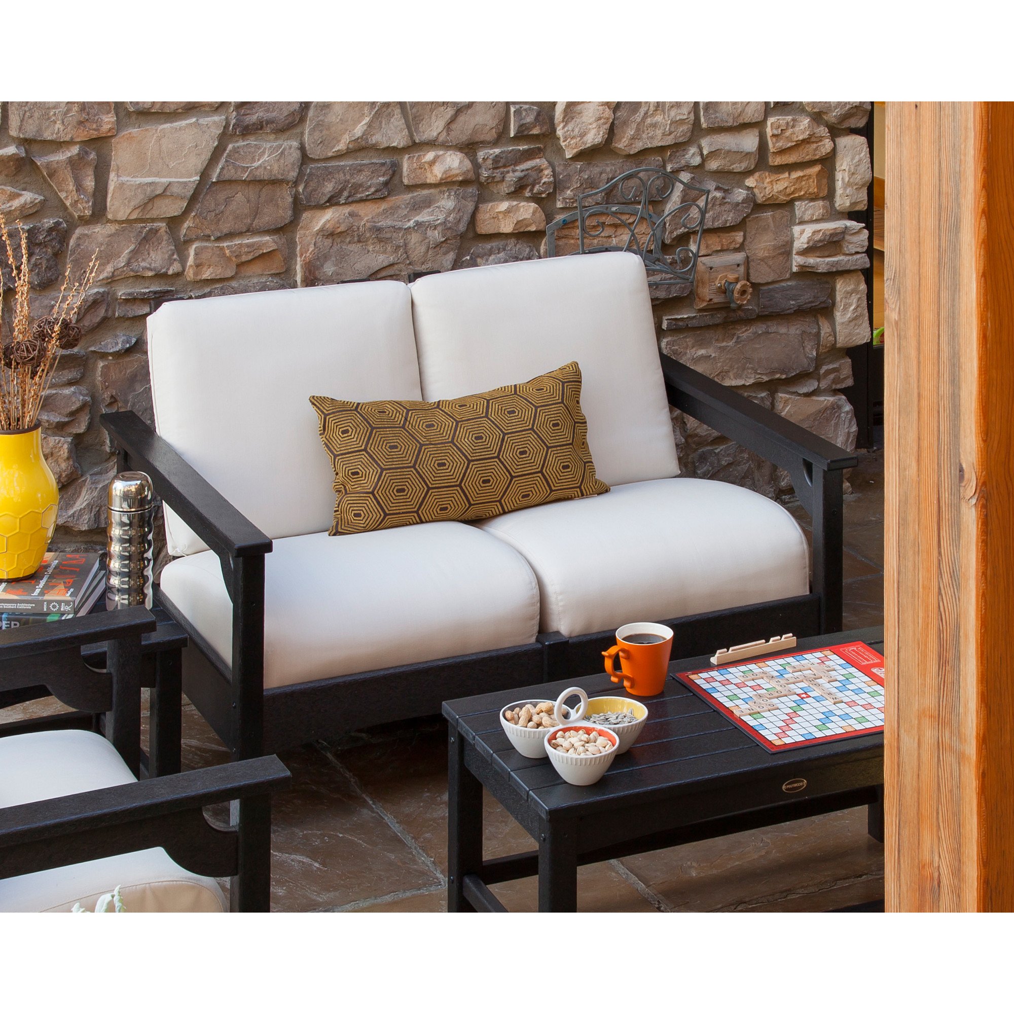 POLYWOOD® Club Settee - Lifestyle View 2