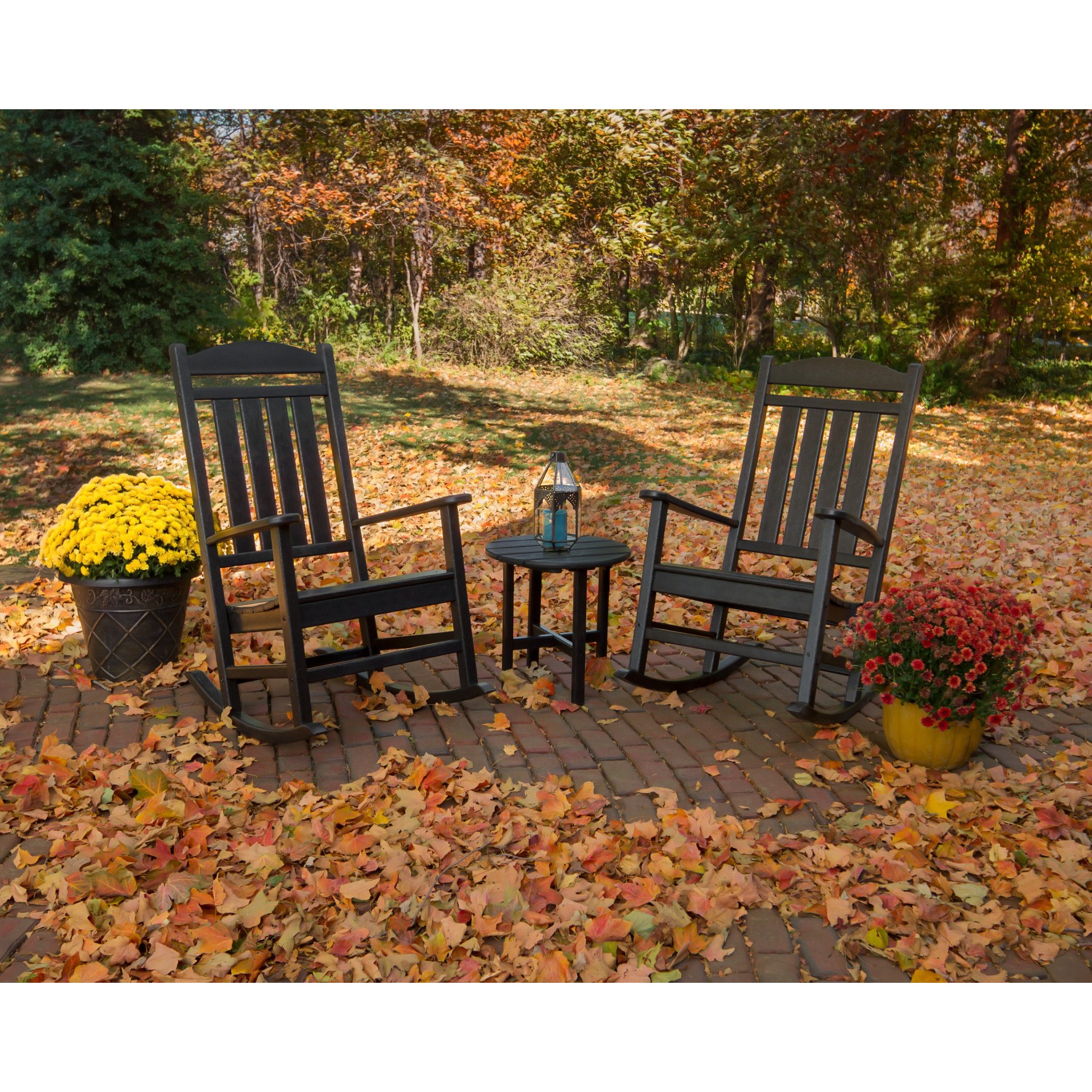POLYWOOD® Presidential 3-Piece Rocker Set - Lifestyle View 2