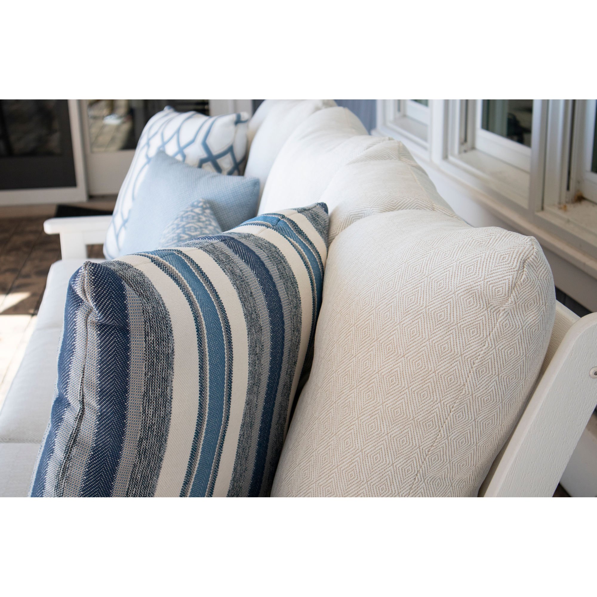 POLYWOOD® 20in Outdoor Throw Pillow - Lifestyle View 2