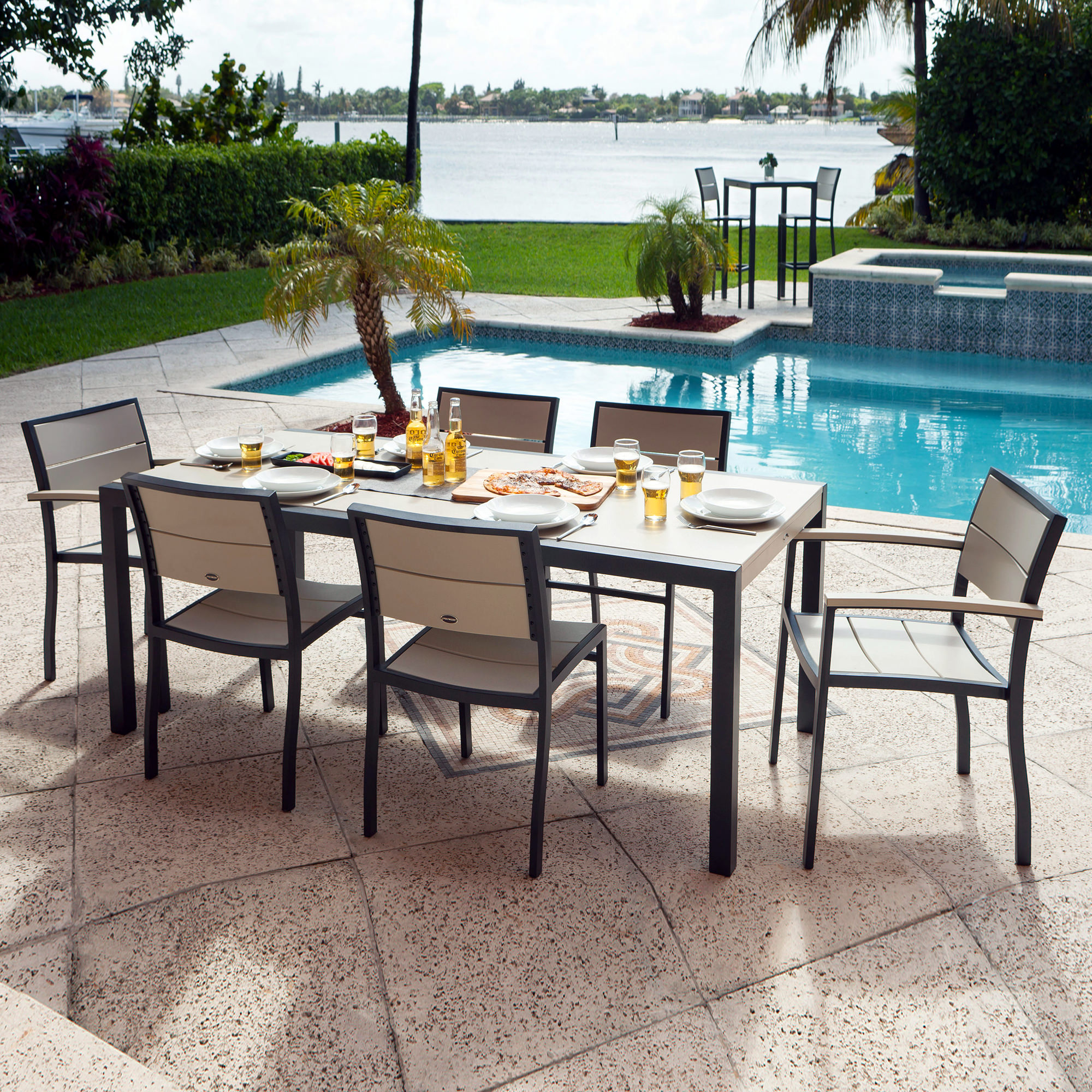 POLYWOOD® Metro™ 7-Piece Dining Set