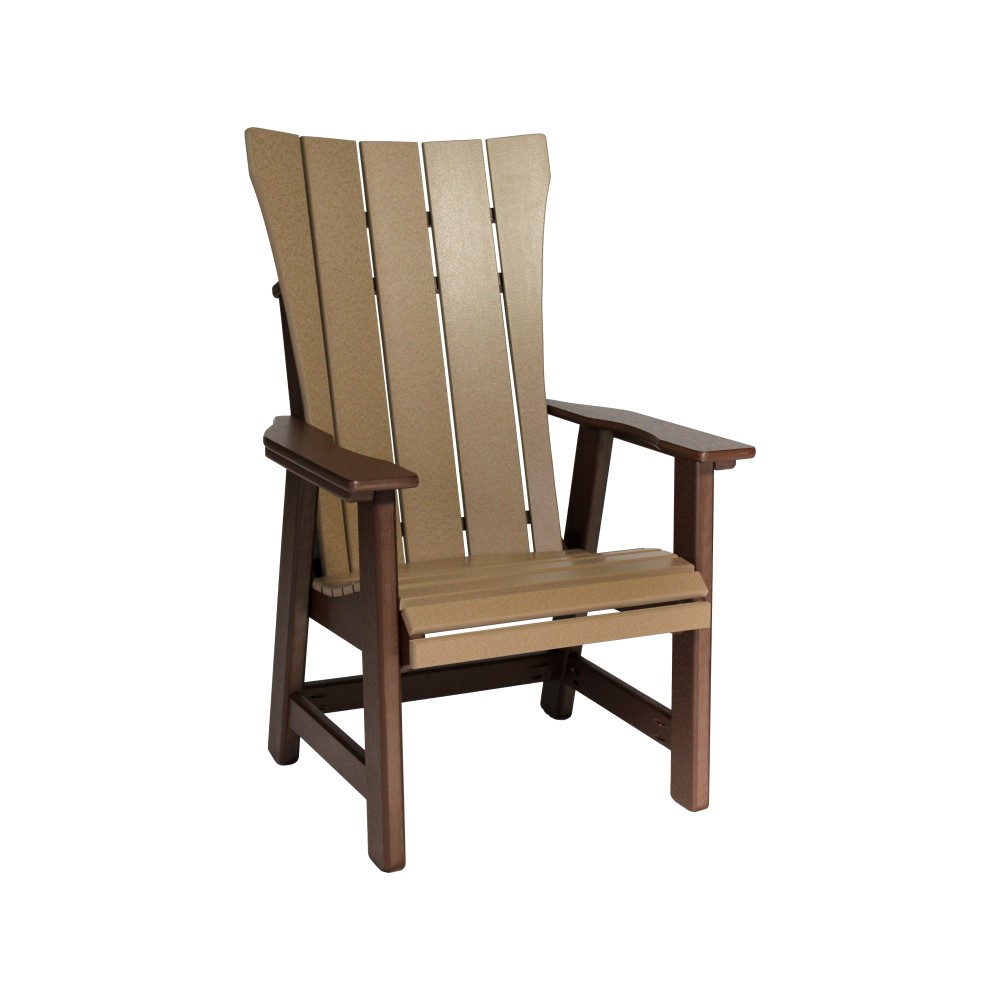 Amish Poly Craftsman Garden Chair - Sold in Pairs