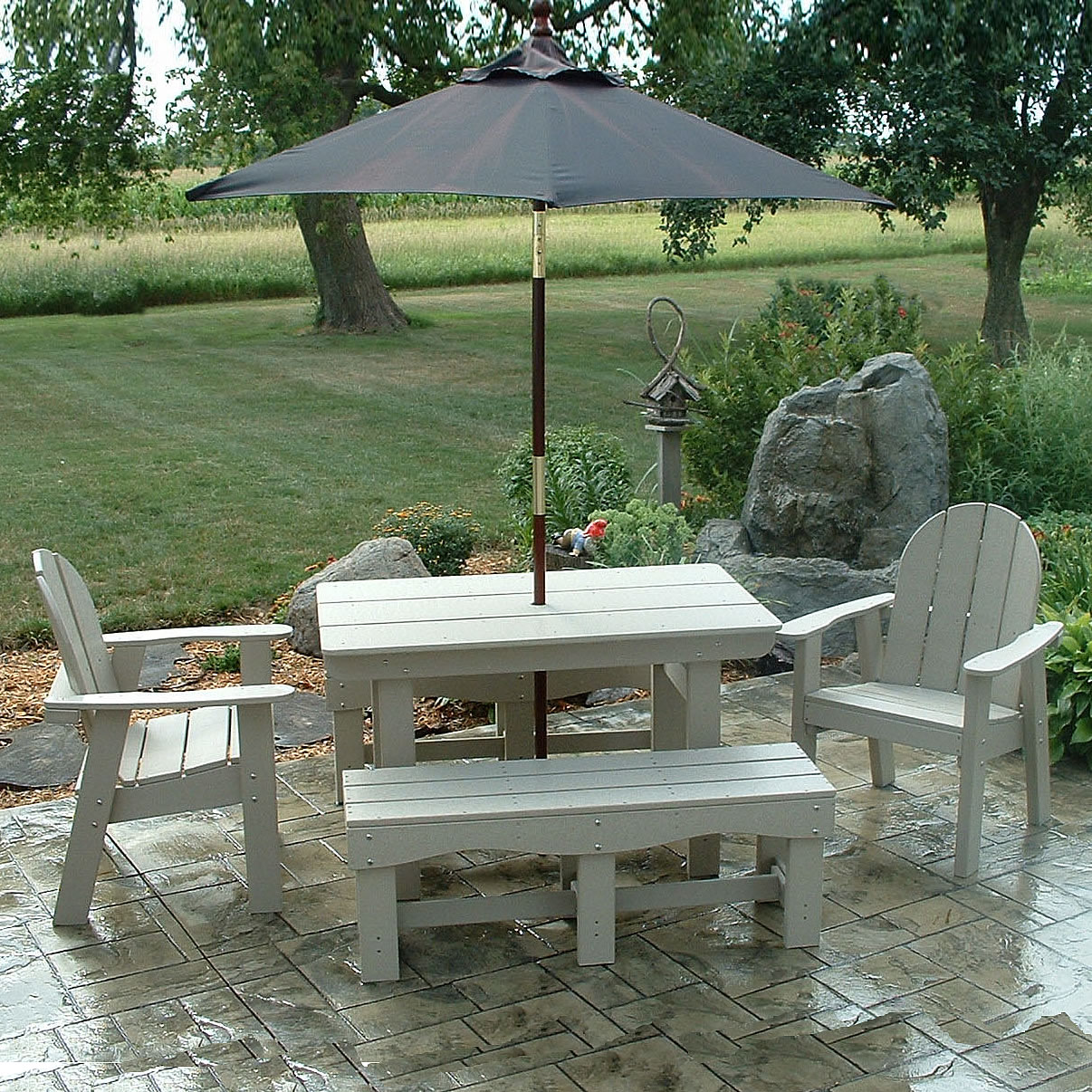 Chairs & Table only