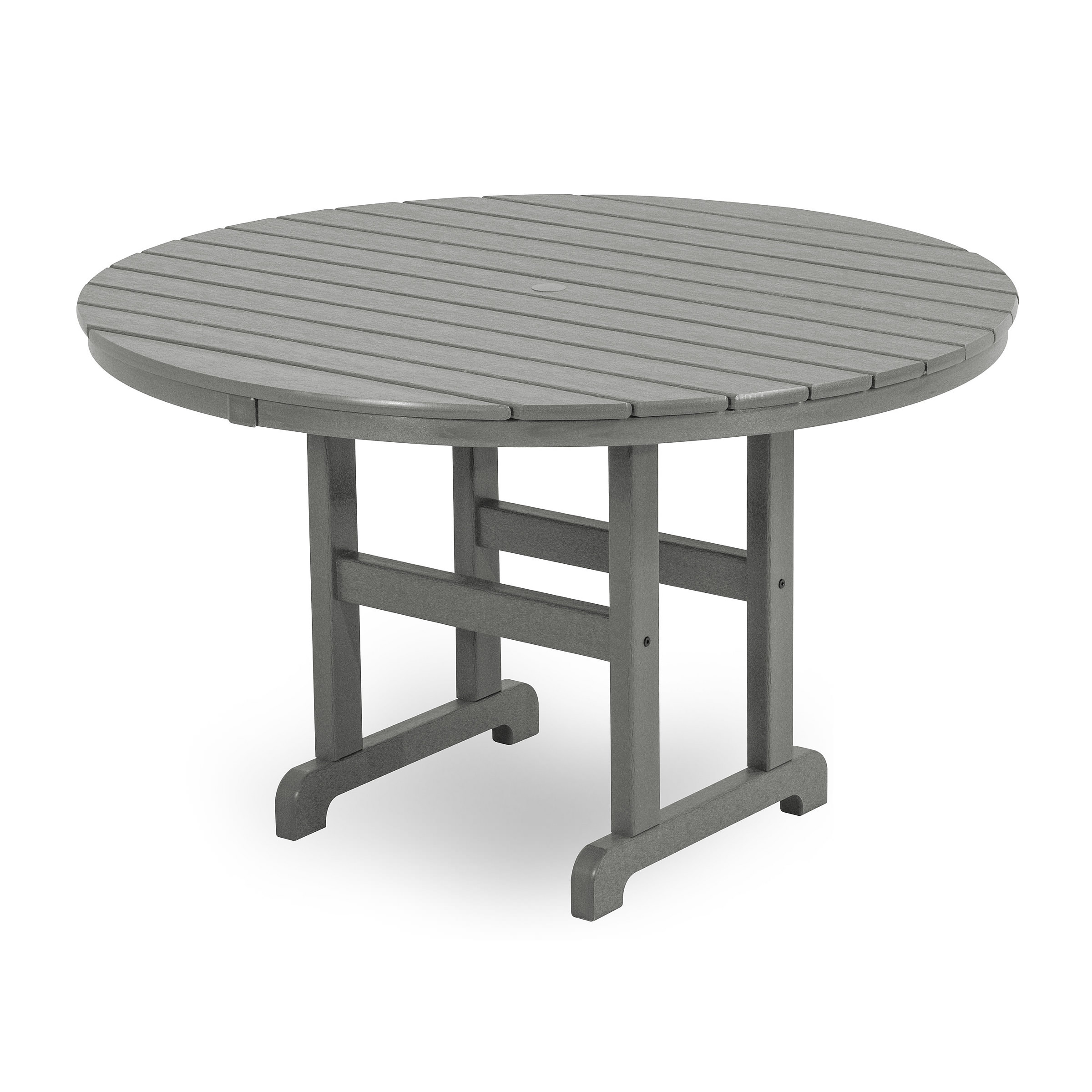 POLYWOOD® 48 in Round Farmhouse Dining Table