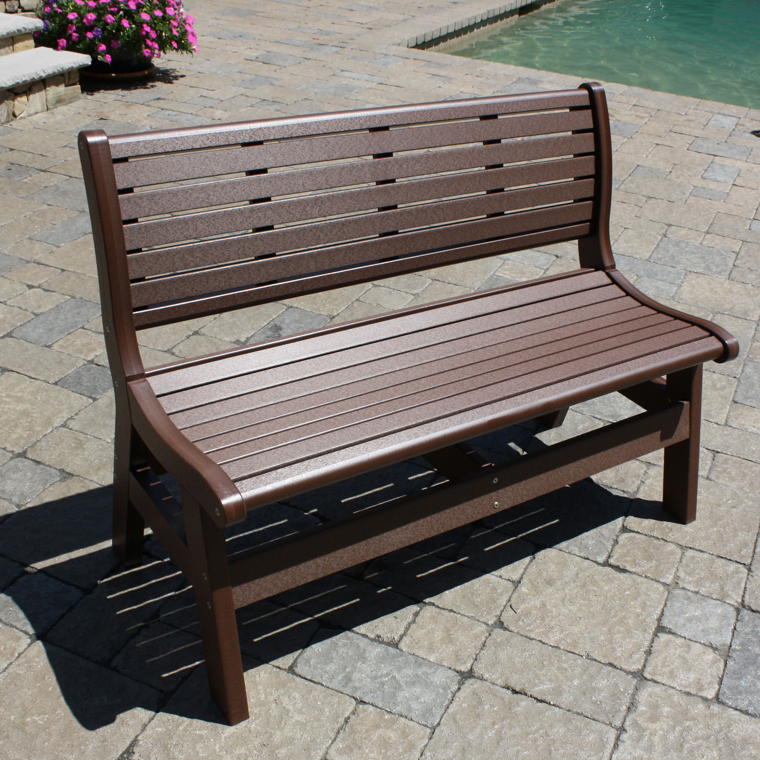  Chairs and Backless Bench