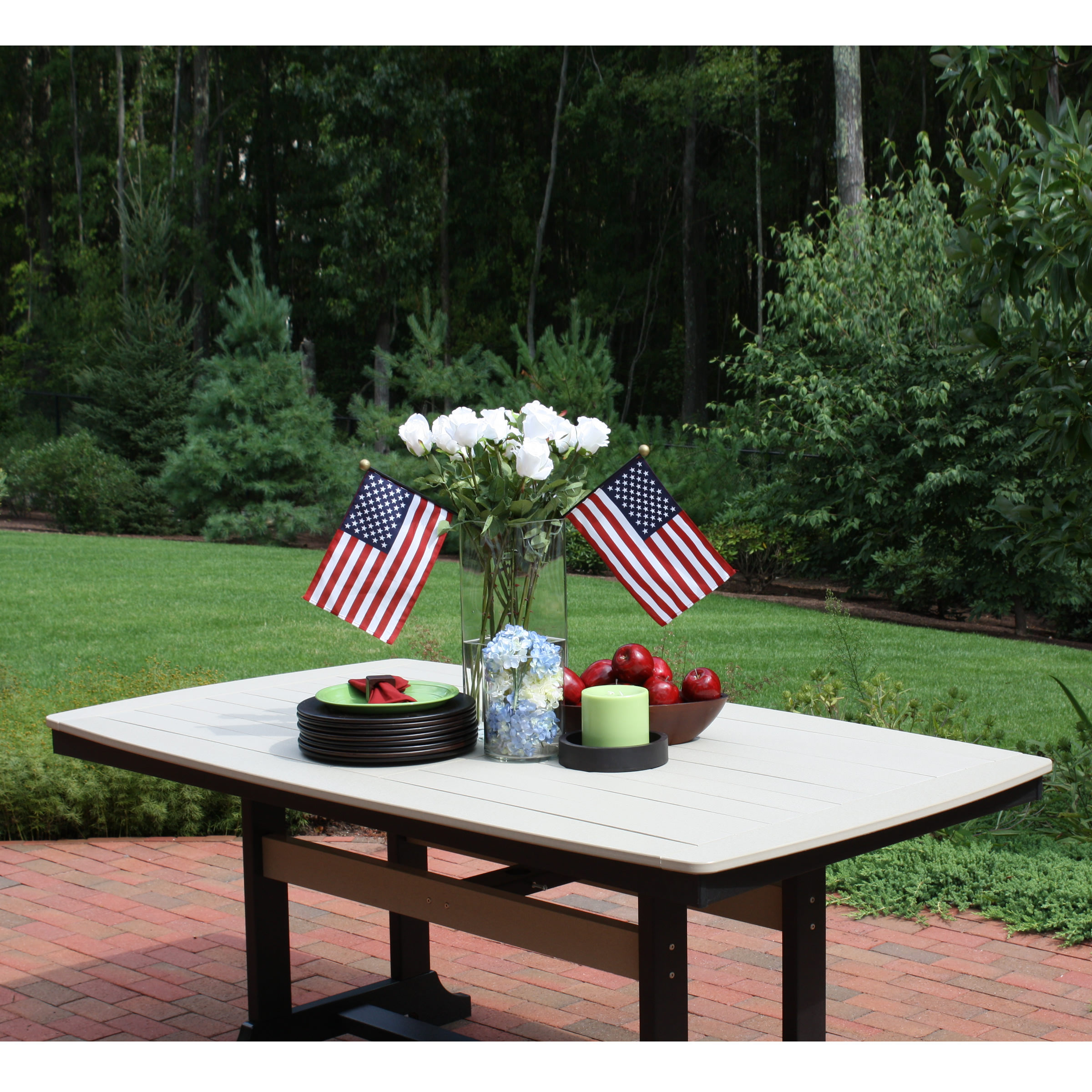 Sister Bay Napa 43 in x 76 in Dining Table