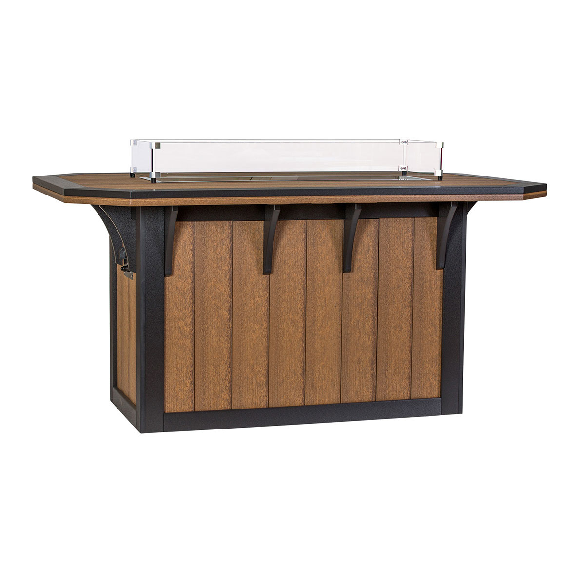 Finch Amish Poly 46 in x 48 in SummerSide Fire Counter Table