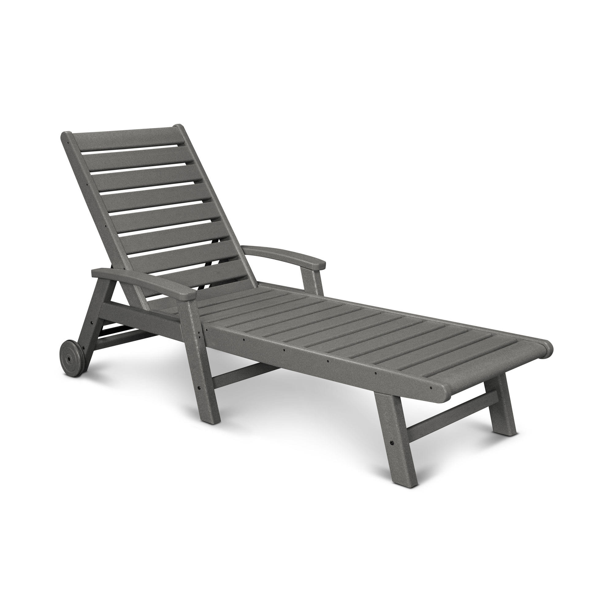POLYWOOD® Signature Chaise with Wheels