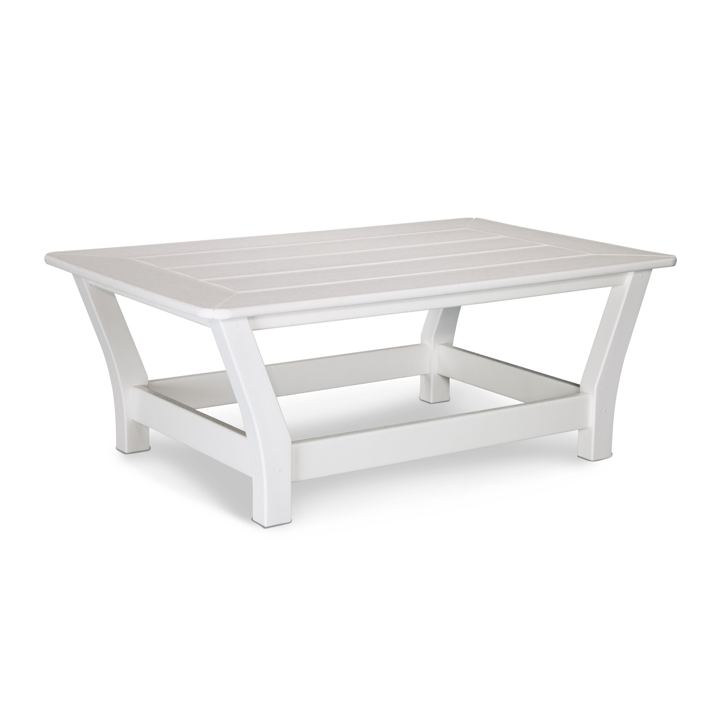 POLYWOOD Harbour Collection 6-Piece Outdoor Living Set with Accent Pillows