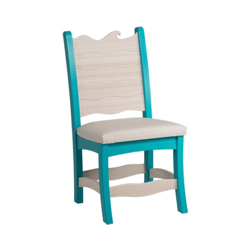 Finch Amish Poly Wave Cushion Dining Chair