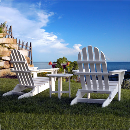 POLYWOOD Classic Adirondack Chair on the Water POLYWOOD Classic Adirondack Chair on the Water
